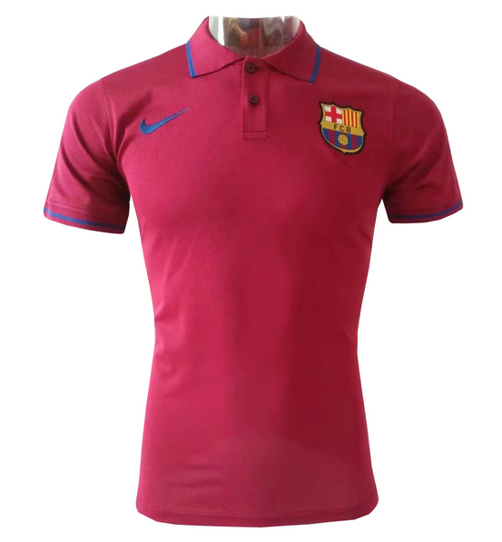 Barcelona Burgundy Polo Shirt 2019/20