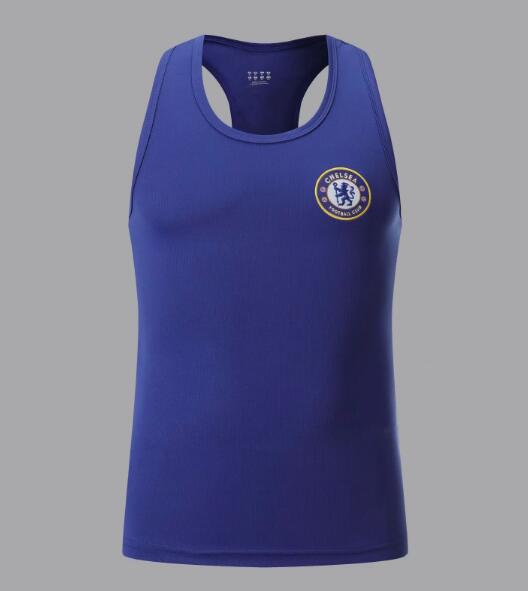 Chelsea Blue Narrow-Back Vest Soccer Jersey Shirt 2020/21