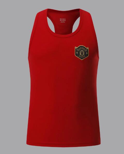 Manchester United Red Narrow-Back Vest Soccer Jersey Shirt 2020/21