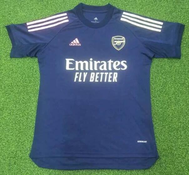 Arsenal Blue Training Shirt 2020/21