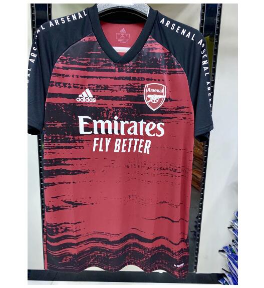 Arsenal Red Pre-Match Training Shirt 2020/21