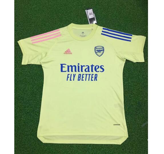 Arsenal Yellow Training Shirt 2020/21