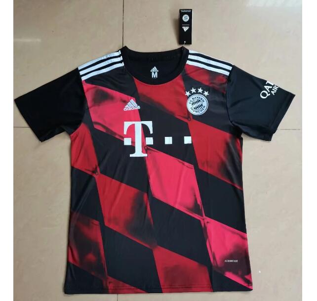 Bayern Munich Red Black Training Shirt 2020/21