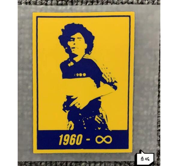 Boca Junior Maradona Anniversary Soccer Patch Badge 2020/21