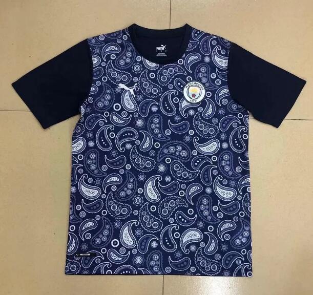 Manchester City Navy Training Shirt 2020/21