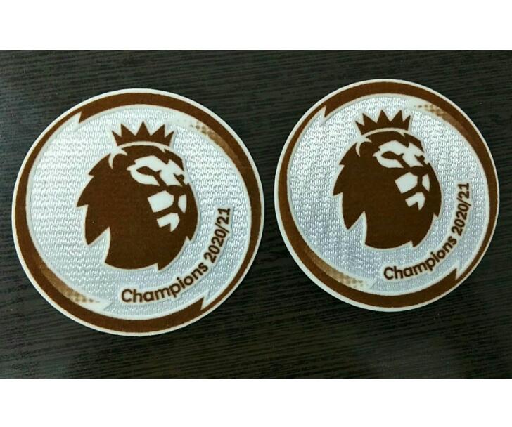 Premier League Champion Golden Soccer Badge Patch 2020/21