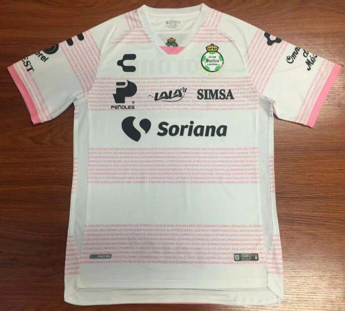 Santos Laguna Pink Special Version Soccer Jersey Shirt 2020/21