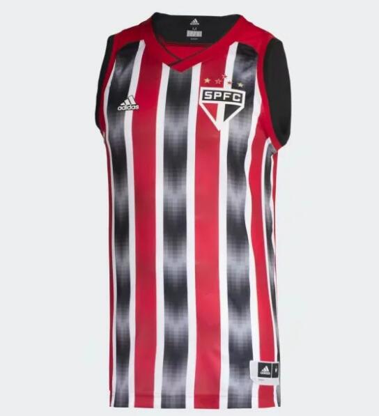 Sao Paulo Away Vest Soccer Jersey Shirt 2020/21