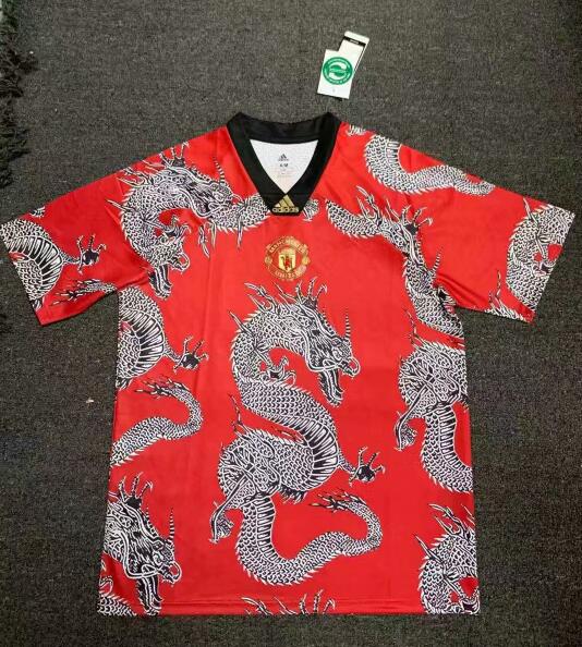 2020 Manchester United China New Year Dragon Soccer Jersey Shirt