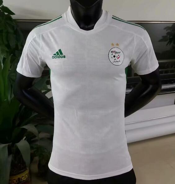 2020 Algeria Home Kit Soccer Jersey Player Version