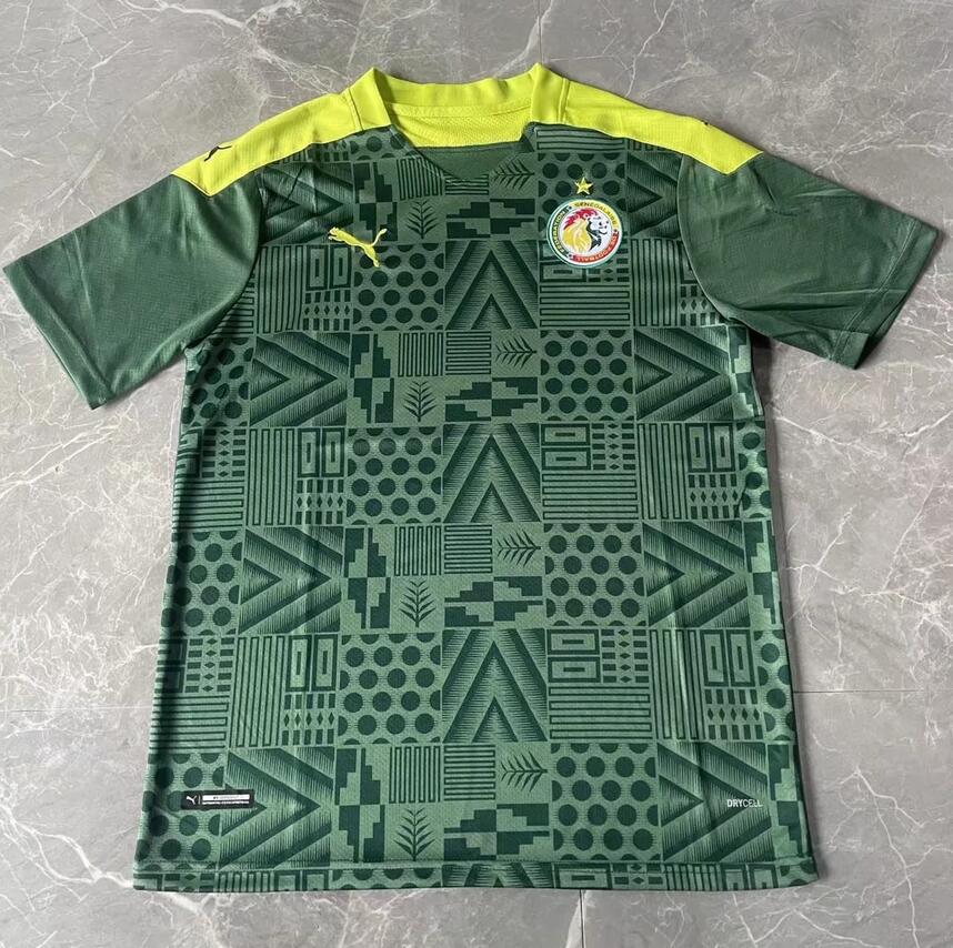 2020-2021 Senegal Away Kit Soccer Jersey With 1 Star