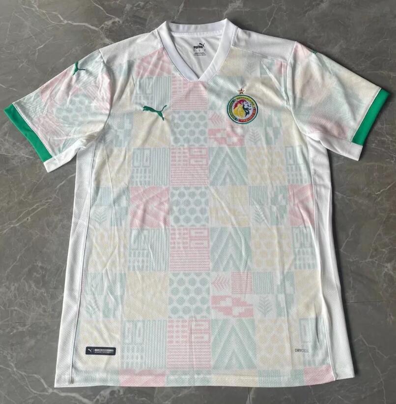 2020-2021 Senegal Home Kit Soccer Jersey With 1 Star