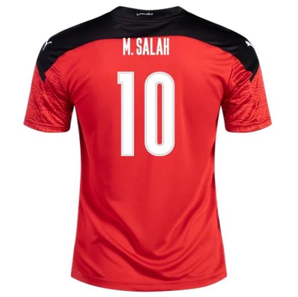 2020 Egypt Home Kit Soccer Jersey MOHAMED SALAH #10