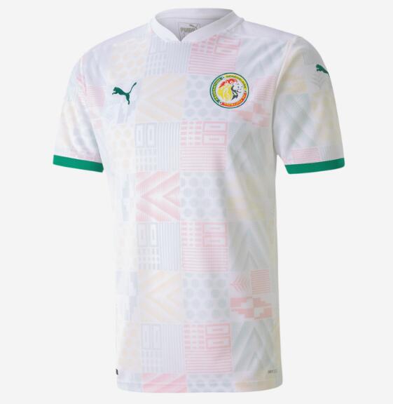 2020-2021 Senegal Home Kit Soccer Jersey