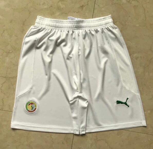 2020 Senegal White Soccer Shorts