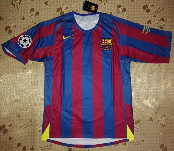 2006 Barcelona UCL Final Home Jersey