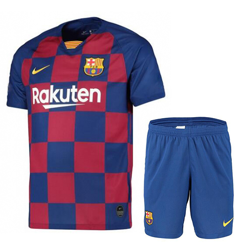 Barcelona Home Soccer Jersey Kit (Shirt + Shorts) 2019/20