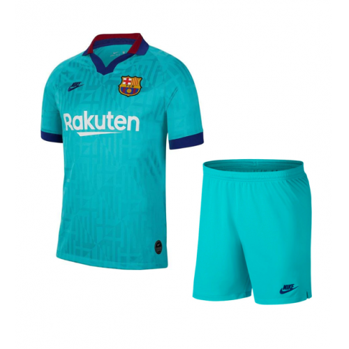 Barcelona Third Away Soccer Jersey Kit (Shirt + Shorts) 2019/20