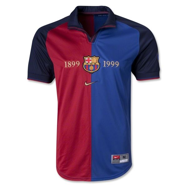 1999-2000 Barcelona Home 100-Yeas Anniversary Jersey