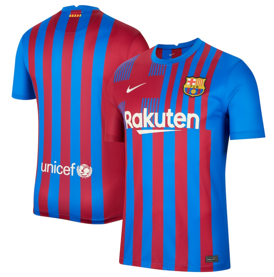 2021/22 Barcelona Home Kit Soccer Jersey