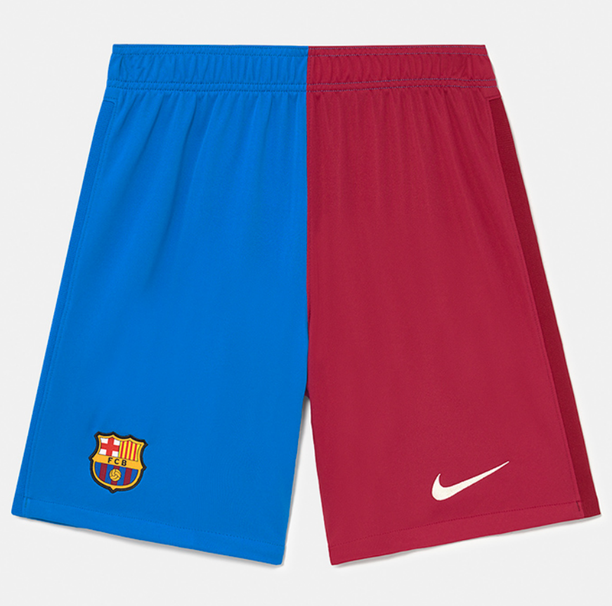 2021/22 Barcelona Home Soccer Shorts