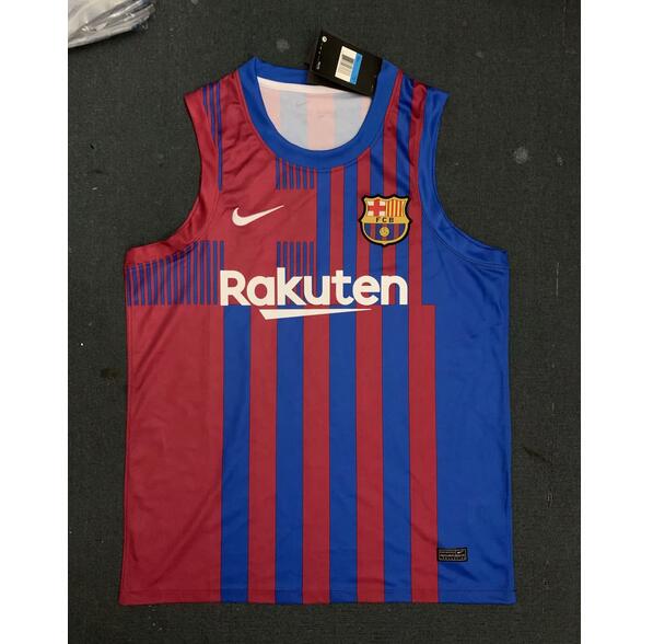 2021/22 Barcelona FC Home Soccer Vest Jersey Shirt