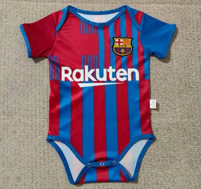 2021/22 Barcelona Home Infant Soccer Jersey Kit