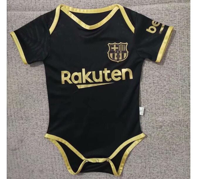 Barcelona Away Black Infant Jersey 2020/21