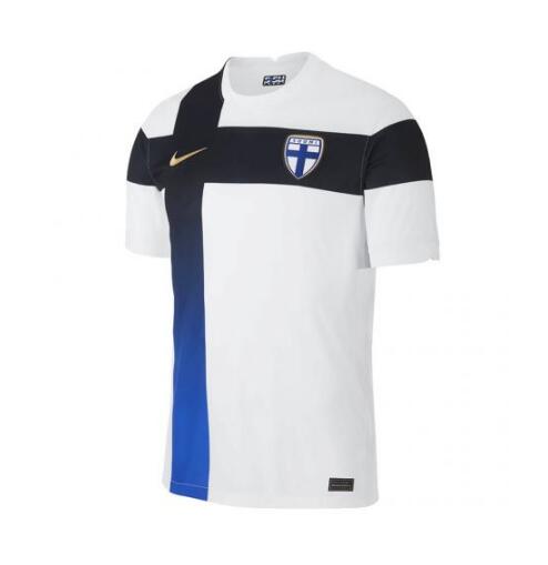 2020 EURO Finland Home Kit Soccer Jersey