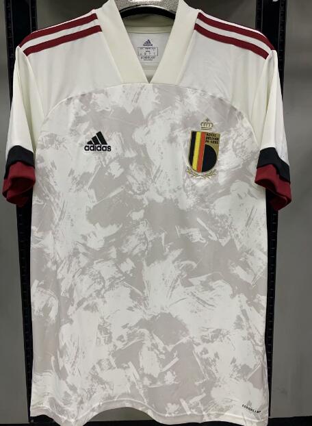 2020 EURO Belgium Away Kit Soccer Jersey