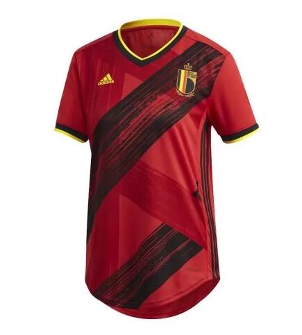 2020 EURO Belgium Home Kit Soccer Jersey Player Version