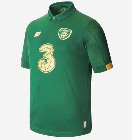 2020 Euro Ireland Home Kit Soccer Jersey