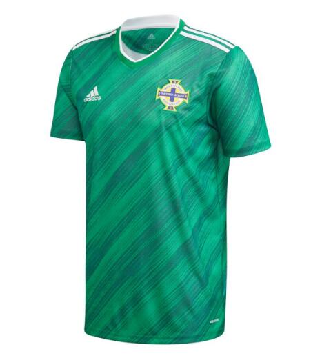 2020 EURO Northern Ireland Home Kit Soccer Jersey