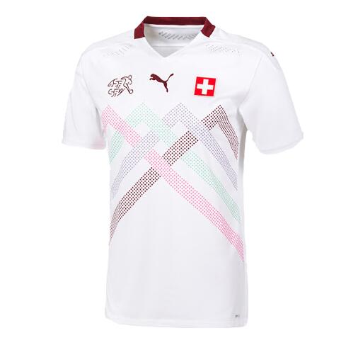 2020 EURO Switzerland Away Kit Soccer Jersey