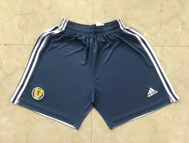 2020 Euro Scotland Home Soccer Shorts