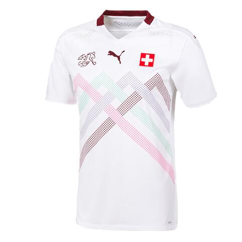 2020 EURO Switzerland Away Kit Soccer Jersey Player Version