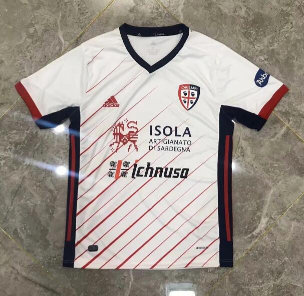 Cagliari Calcio Away Kit Soccer Jersey 2020/21