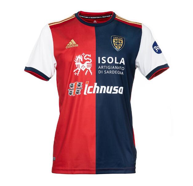 Cagliari Calcio Home Kit Soccer Jersey 2020/21