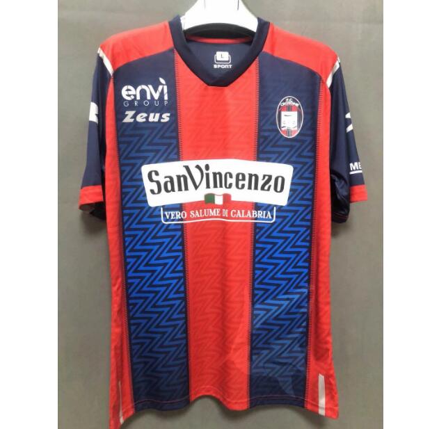 Football Club Crotone Home Kit Soccer Jersey 2020/21