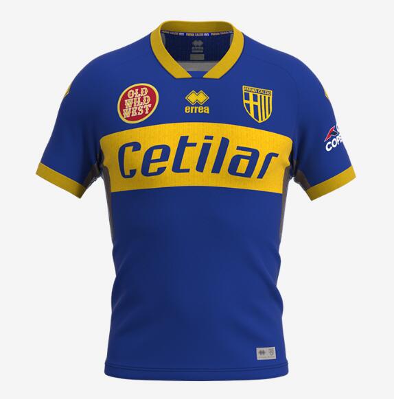 Parma Calcio 1913 Blue Away Kit Soccer Jersey 2020/21