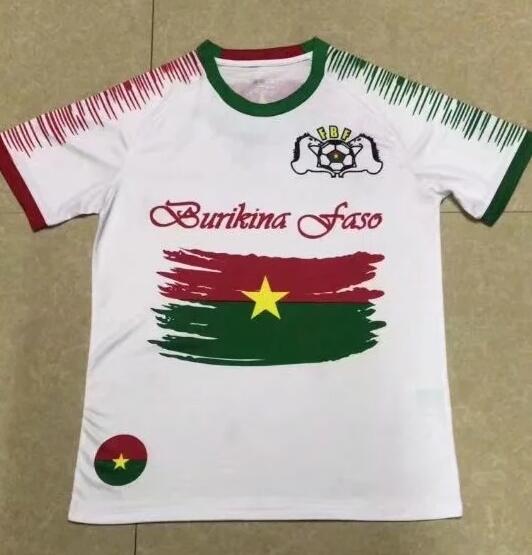 2020 Burkina Faso Home Kit Soccer Jersey