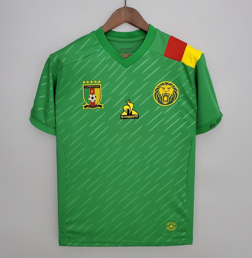 2022 Cameroon Home Kit Soccer Jersey