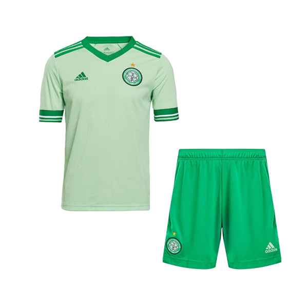 Kids Celtic Away Soccer Kits Shirt With Shorts 2020/21