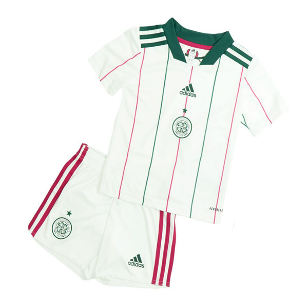 Kids Celtic 2021/22 Third Away Soccer Kits Shirt With Shorts