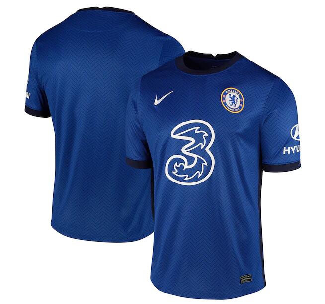 Chelsea Home Blue Soccer Jersey Shirt 2020/21