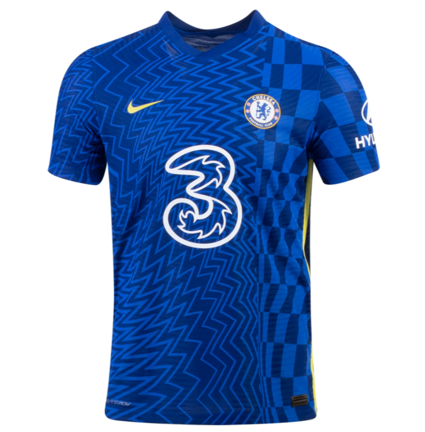 2021/22 Chelsea Home Kit Soccer Jersey Player Version