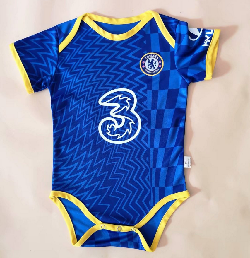 2021/22 Chelsea Home Infant Soccer Jersey Little Baby Kit