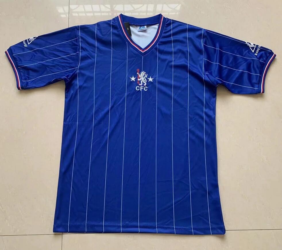 1981-83 Chelsea Retro Home Kit Soccer Jersey