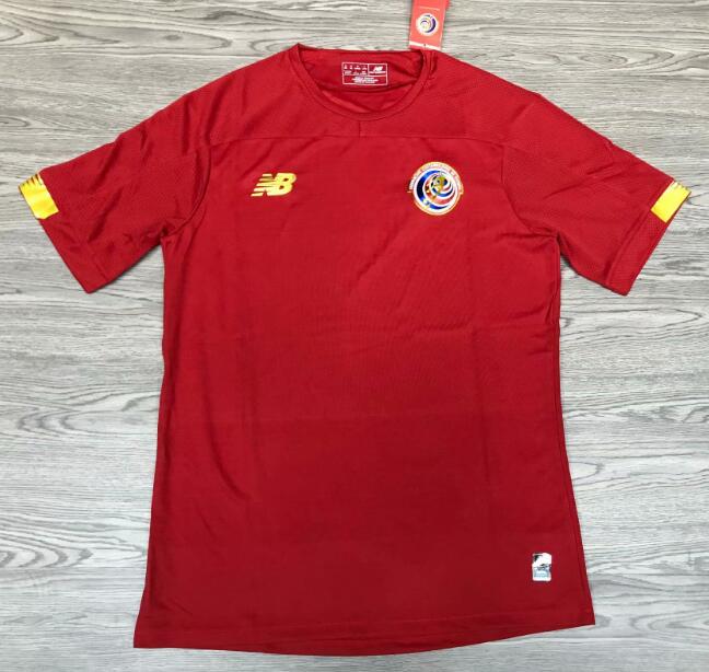 2020 Costa Rica Home Kit Soccer Jersey