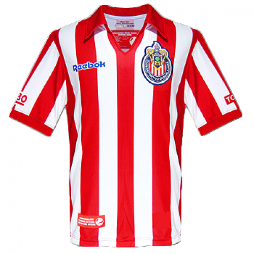 07-08 Chivas Deportivo Guadalajara Home Retro Commemorative Jersey